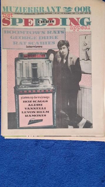 OOR 24-1977 Chris Spedding Boomtown Rats George Duke Rat Sc beschikbaar voor biedingen