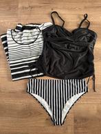 Tankini maat 48, Zwart, Ophalen of Verzenden, Zo goed als nieuw, Bikini