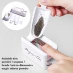 Dubbele Laag Glitter Box Franse Recycling Poeder, ., Nieuw, Ophalen of Verzenden, .