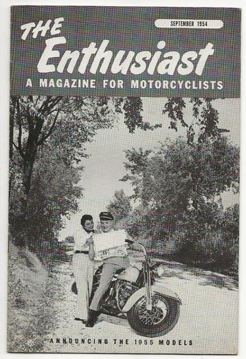 Harley Davidson enthusiast september 1954 (HD5409) beschikbaar voor biedingen