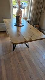Eikenhoute eettafel 1,60x0,80, Huis en Inrichting, Ophalen, 50 tot 100 cm, Zo goed als nieuw, Vijf personen of meer