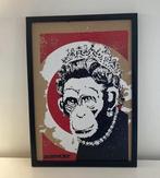 Banksy : werk beperkt tot 50 exemplaren. ingelijst verkocht, Antiek en Kunst, Verzenden