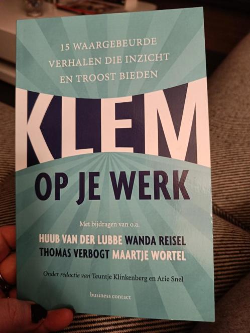 Arie Snel - Klem op je werk, Boeken, Advies, Hulp en Training, Zo goed als nieuw, Ophalen of Verzenden