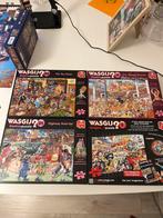 Wasgij Puzzel Set - 4 Stuks - 1000 stukjes, Hobby en Vrije tijd, Ophalen of Verzenden, 500 t/m 1500 stukjes, Zo goed als nieuw