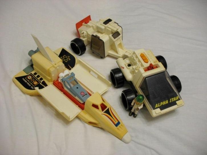 Adventure People Alpha Probe en Alpha Star ZX, Kinderen en Baby's, Speelgoed | Fisher-Price, Gebruikt, Speelset, Met licht, Met geluid