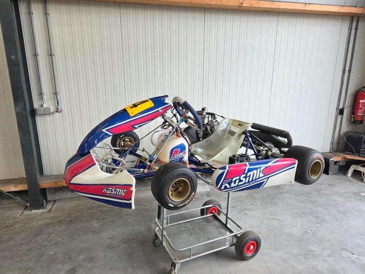 Otk Kosmic Senior kart met Rotax Junior complete hobby, Sport en Fitness, Karting, Gebruikt, Kart, Ophalen