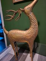 Groot Metalen Hert Kerst Decoratie, Ophalen, Zo goed als nieuw