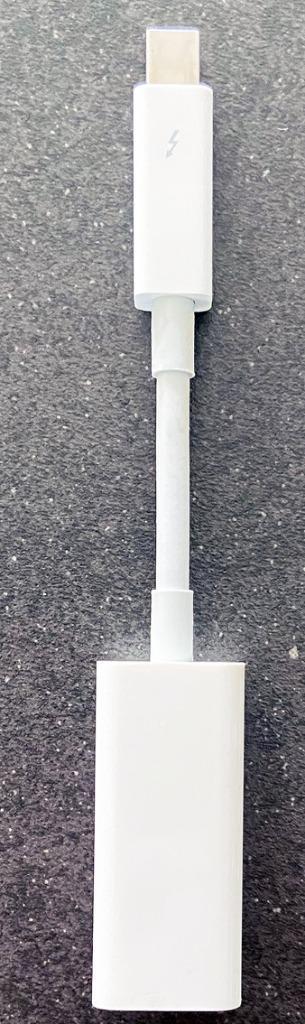 Apple A1433, Thunderbolt naar Gigabit Ethernet Adapter beschikbaar voor biedingen