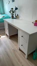 Ikea Hemnes bureau wit, Huis en Inrichting, Bureaus, Ophalen, Gebruikt, Bureau