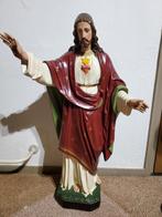 Groot Heilig Hart Beeld Jezus - Oud, Antiek en Kunst, Ophalen