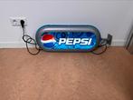 Stoer Pepsi cola reclamebord (niet buiten gebruikt), Verzamelen, Merken en Reclamevoorwerpen, Gebruikt, Ophalen of Verzenden, Lichtbak of (neon) lamp