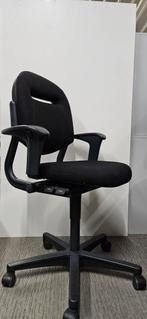 bureaustoelen, refurbished, Huis en Inrichting, Bureaustoelen, Ophalen of Verzenden, Zo goed als nieuw, Zwart