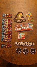 Embleem patch peace/ flowerpower, Verzamelen, Kleding en Patronen, Nieuw, Ophalen of Verzenden