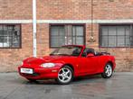 Mazda MX-5 1.6i 110pk 1999, 40-SF-XJ Youngtimer, Auto's, Mazda, Euro 2, Gebruikt, Cabriolet, Overige brandstoffen