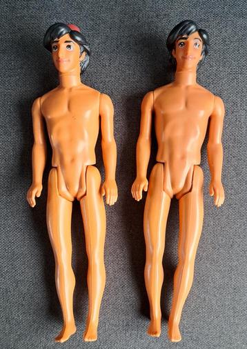 2 Aladdin barbiepoppen (Mattel) beschikbaar voor biedingen