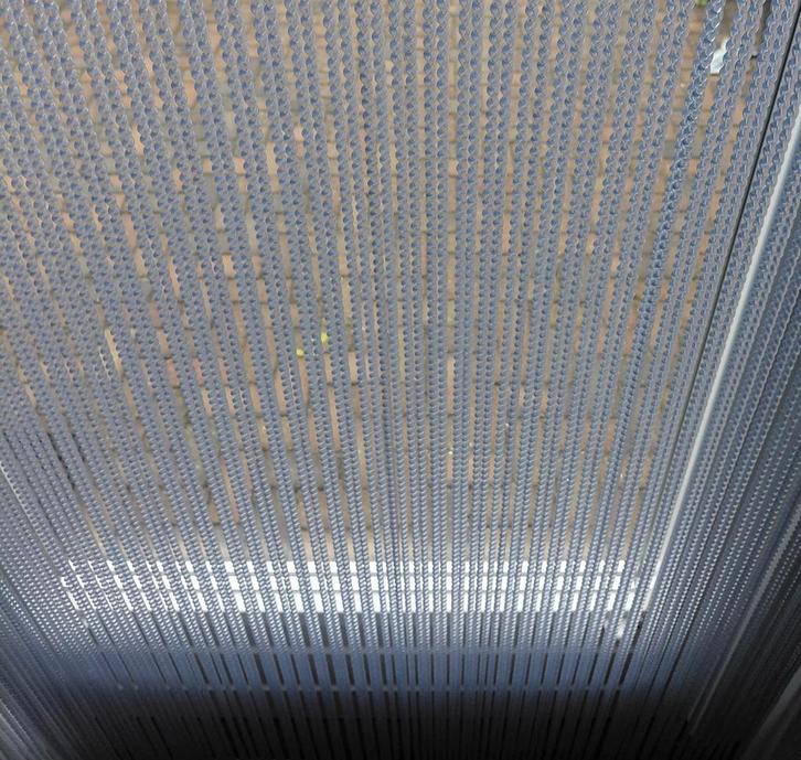 Vliegengordijn voor dubbele deur., Huis en Inrichting, Stoffering | Gordijnen en Lamellen, Zo goed als nieuw, 200 cm of meer, 50 tot 100 cm