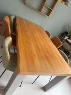 Eikenhouten Eettafel 1.80x100, Ophalen, Gebruikt, 100 tot 150 cm, Eikenhout