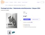 postzegel zilver motorfiets, Ophalen, Postfris, Overige thema's