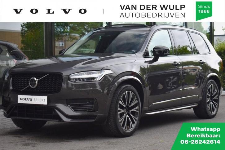 Volvo XC90 T8 455pk AWD Ultimate Dark | Luchtvering | Trekha, Auto's, Volvo, Bedrijf, XC90, ABS, Achteruitrijcamera, Adaptieve lichten
