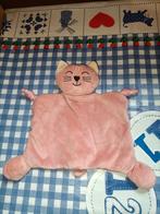 Hema roze poes knuffeldoekje kat, Ophalen of Verzenden, Zo goed als nieuw, Poes