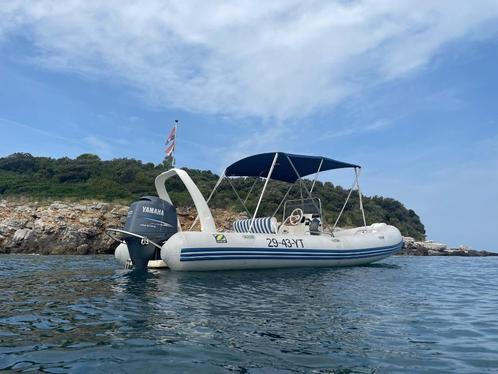 Zodiac Medline 2, Watersport en Boten, Rubberboten, Gebruikt, Zodiac, Overige materialen, 120 tot 200 pk, Benzine, Ophalen