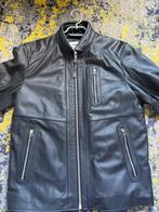 Lederen jas Chasin -Sample model, Kleding | Heren, Jassen | Zomer, Ophalen, Maat 52/54 (L), Chasin, Zwart