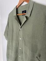 abercrombie & fitch knitted polo green size l tall, Maat 52/54 (L), Ophalen of Verzenden, Zo goed als nieuw, Abercrombie & Fitch