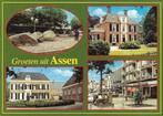 Ansichtkaart	Assen	4-luik, Verzenden, 1980 tot heden, Gelopen, Drenthe