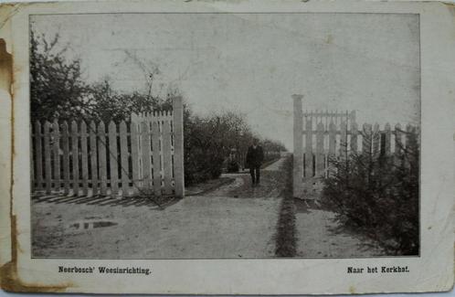 Briefkaart :Naar het kerkhof /Weeshuis Neerbosch /Nijmegen, Verzamelen, Ansichtkaarten | Nederland, Gelopen, Gelderland, Voor 1920