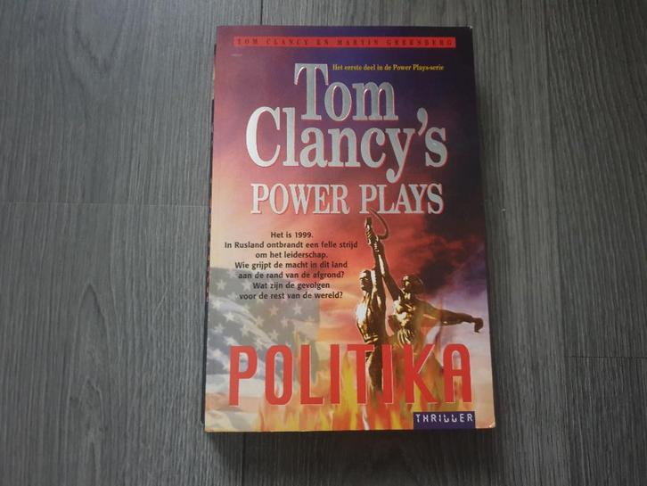 Power Plays - Politika - Tom Clancy ~ HH8060, Boeken, Thrillers, Gelezen, Ophalen of Verzenden