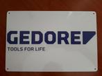 Gedore 20x30 cm Reclamebord, Ophalen of Verzenden, Nieuw, Reclamebord