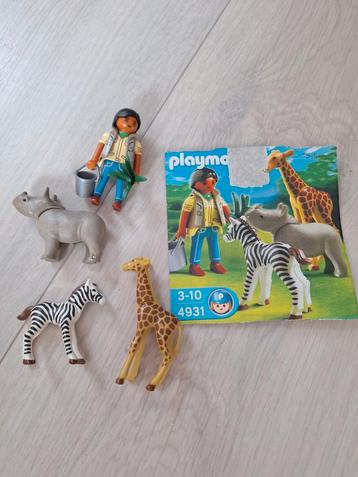 Playmobil 4931 Wilde Dieren Set beschikbaar voor biedingen