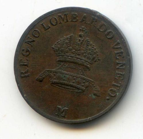 Italië Venetië / Lombardije (Oostenrijk) 1 Cent. 1822M PR !, Postzegels en Munten, Munten | Europa | Niet-Euromunten, Oostenrijk