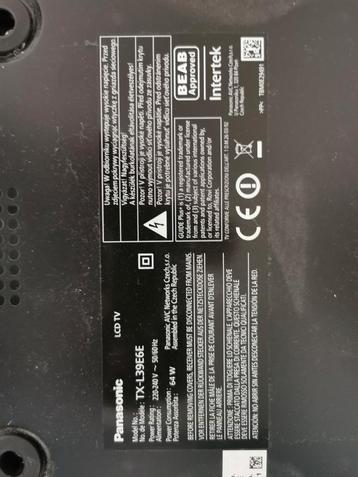 Panasonic TV TX-L39E6E 39"and VIERA Lcd TV beschikbaar voor biedingen