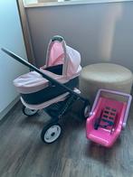 Smoby poppenwagen, Kinderen en Baby's, Speelgoed | Poppen, Ophalen, Zo goed als nieuw, Babypop