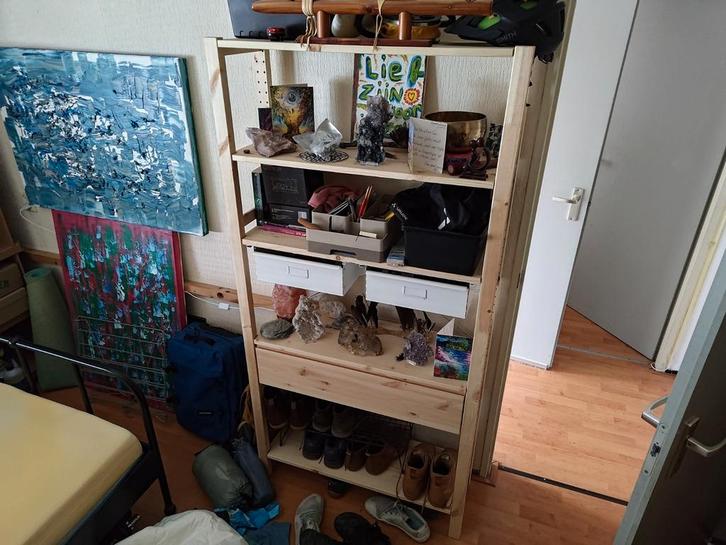 Ivar kast van IKEA 89x30x179 cm met 3 lades, Huis en Inrichting, Kasten | Stellingkasten, Zo goed als nieuw, Ophalen