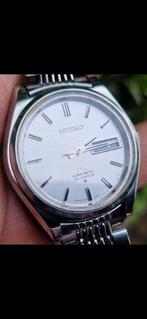 SEIKO AUTOMATIC LM 25 JEWELS 5606-7070 UIT MAART 1972., Gebruikt, Staal, Polshorloge, Ophalen of Verzenden