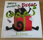 MERRY CHRISTMAS SPLAT* ROB SCOTTON*ZWARTE KATER KERST BOEK, Verzenden, Zo goed als nieuw