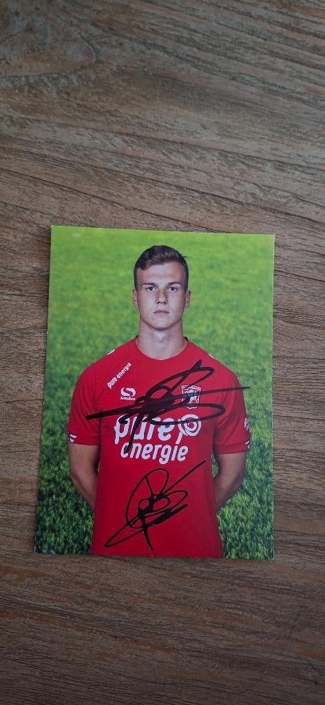 Spelerskaart met handtekening; Peet Bijen #2 FC Twente, Verzenden, Nieuw, F.C. Twente, Spelerskaart