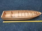 Houtbouw romp jachtje balsa zie foto's, Hobby en Vrije tijd, Modelbouw | Boten en Schepen, Ophalen of Verzenden, Zo goed als nieuw
