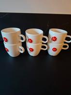 Douwe Egberts 6 koffiemokken, Huis en Inrichting, Keuken | Servies, Ophalen, Overige stijlen, Kop(pen) en/of Schotel(s)