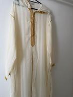 Henna djelleba man heren marokkaanse bruiloft jelleba, Ophalen of Verzenden, Zo goed als nieuw, Maat 48/50 (M), Beige