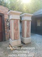 Gemetselde zuilen, Ophalen, Zo goed als nieuw