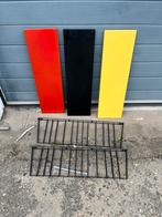 Tomado wandrek geel rood zwart metaal vintage retro €75, Ophalen of Verzenden, Huis en Inrichting