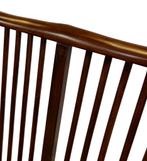 Vintage houten bankje jaren 60 hout design sofa retro, Vintage, Vintage, Tweepersoons, Ophalen of Verzenden