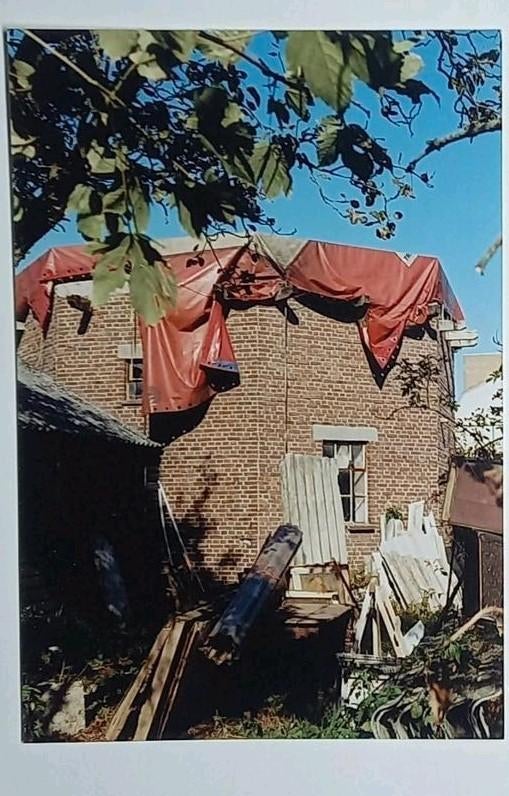 Rosmalen  ( N.Br. ) foto  Duffhues molen  restant, 1980 tot heden, Foto, Ophalen of Verzenden, Zo goed als nieuw