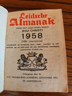 Leidsche Almanak 1958 - Zeldzaam Exemplaar, Antiek en Kunst, Ophalen, N.V. Noord-Hollandsche Uitgevers Mij.