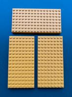 Lego bouwplaat geel (3x), Verzenden, Zo goed als nieuw, Losse stenen, Lego