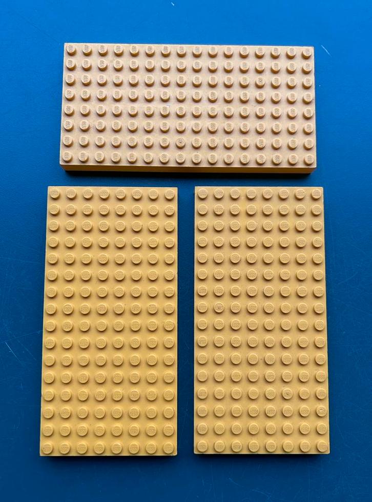 Lego bouwplaat geel (3x), Kinderen en Baby's, Speelgoed | Duplo en Lego, Zo goed als nieuw, Lego, Losse stenen, Verzenden
