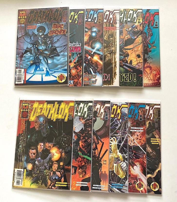 Deathlok #1-11 + variant #2 (set) Marvel Tech 1999, Boeken, Strips | Comics, Nieuw, Complete serie of reeks, Amerika, Ophalen